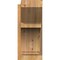 Ekena Millwork Imperial Slat Rough Sawn Outlooker, Western Red Cedar, 8"W x 18"D x 18"H OUT08X18X18IMP06RWR - alternate 3